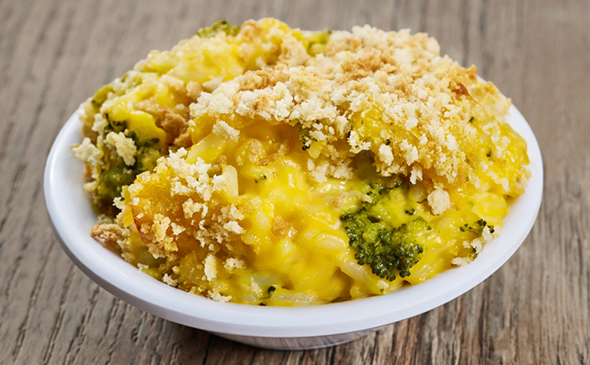 BROCCOLI CHEESE CASSEROLE