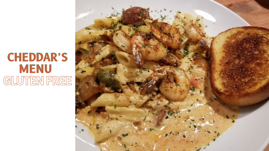 Cheddar Gluten Free Menu
