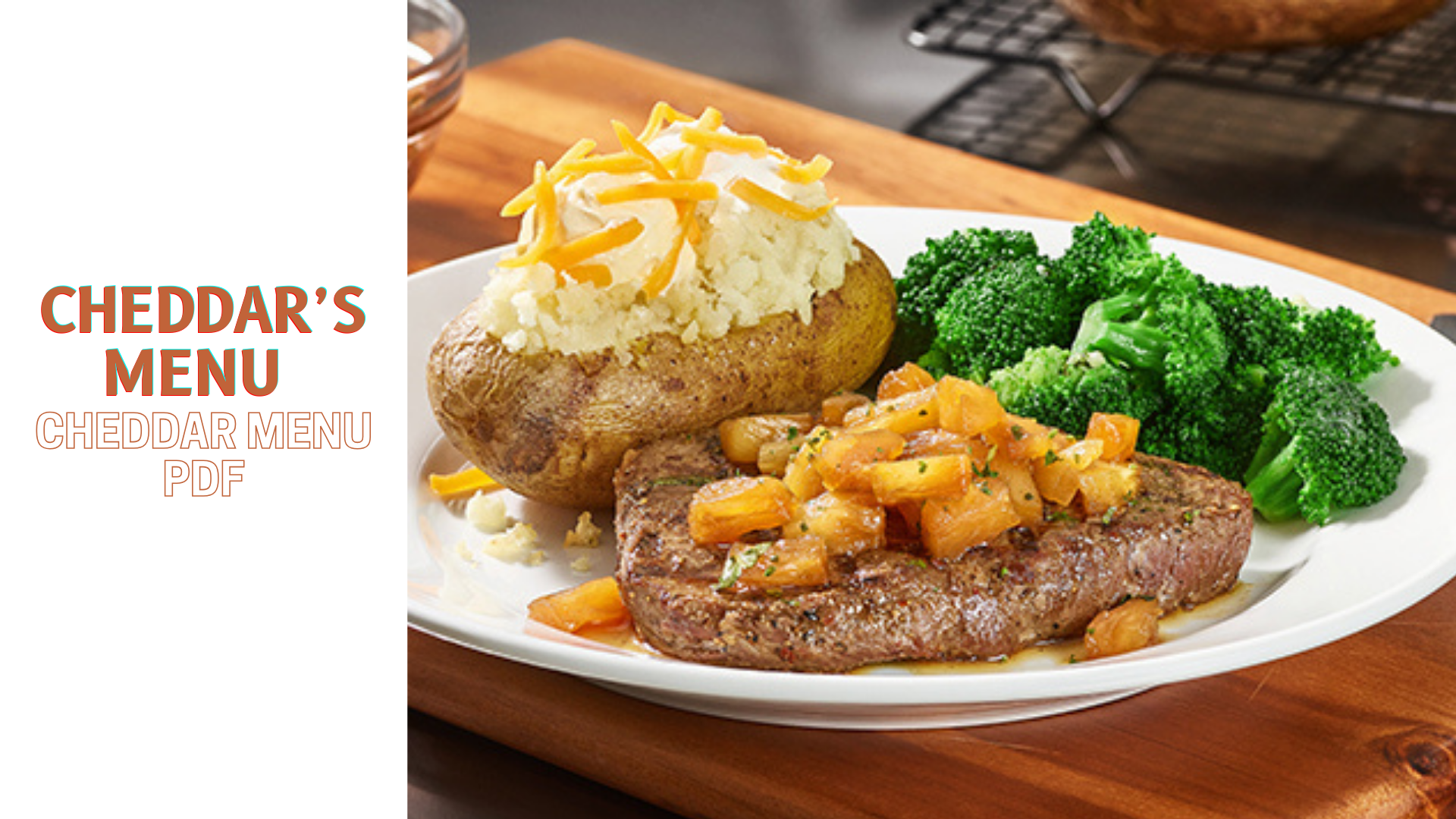 Cheddar Menu PDF