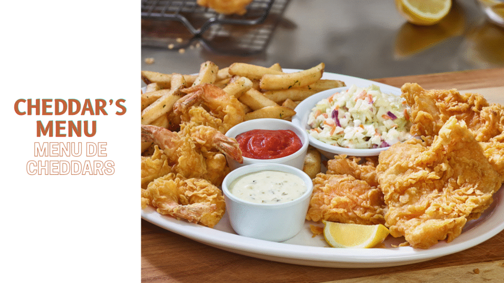 Menu de Cheddars