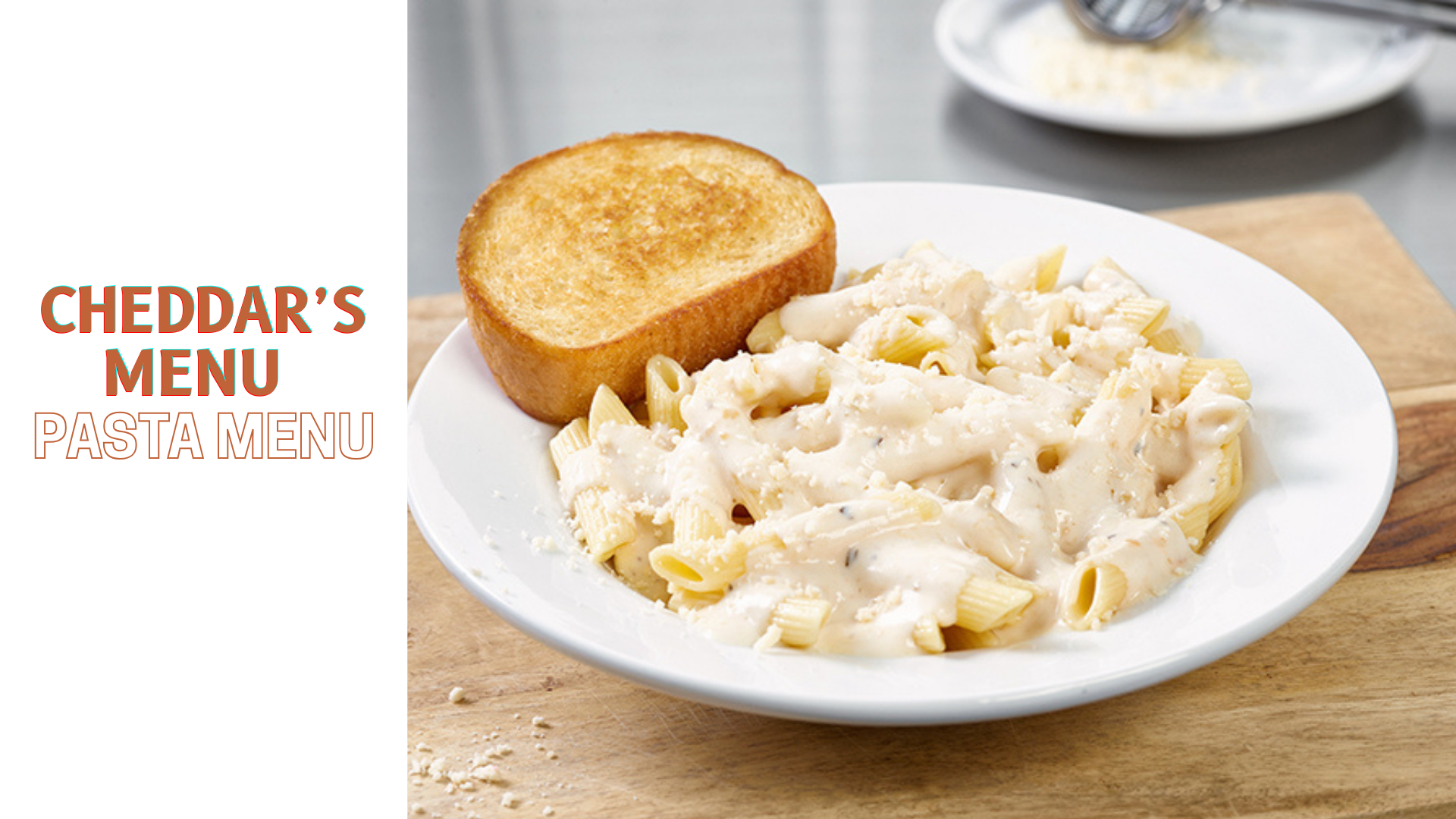 Cheddars Pasta Menu