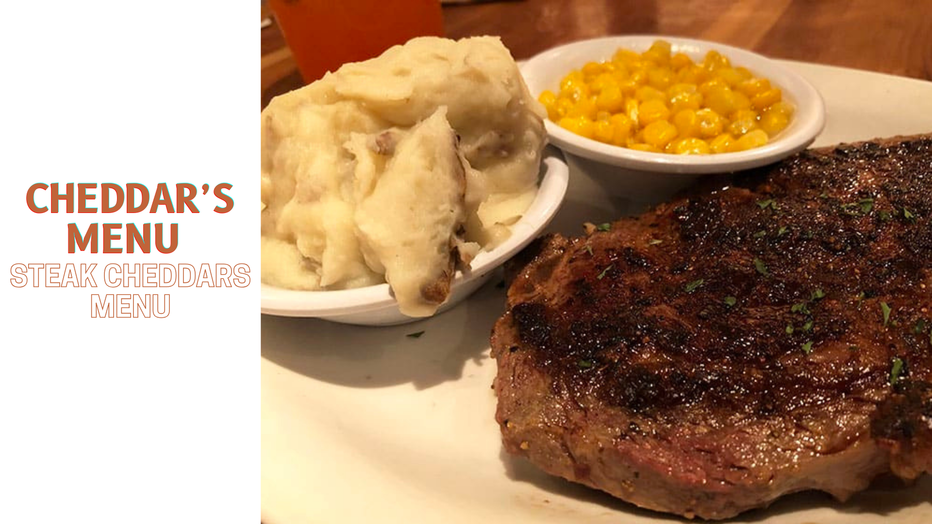 Steak Cheddars Menu