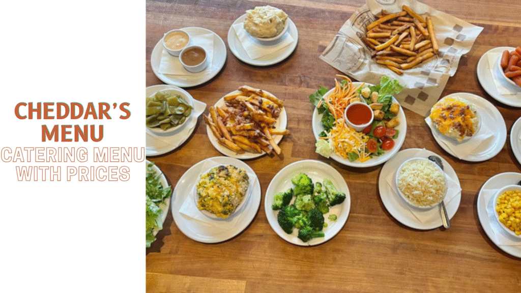 Catering Menu with Prices