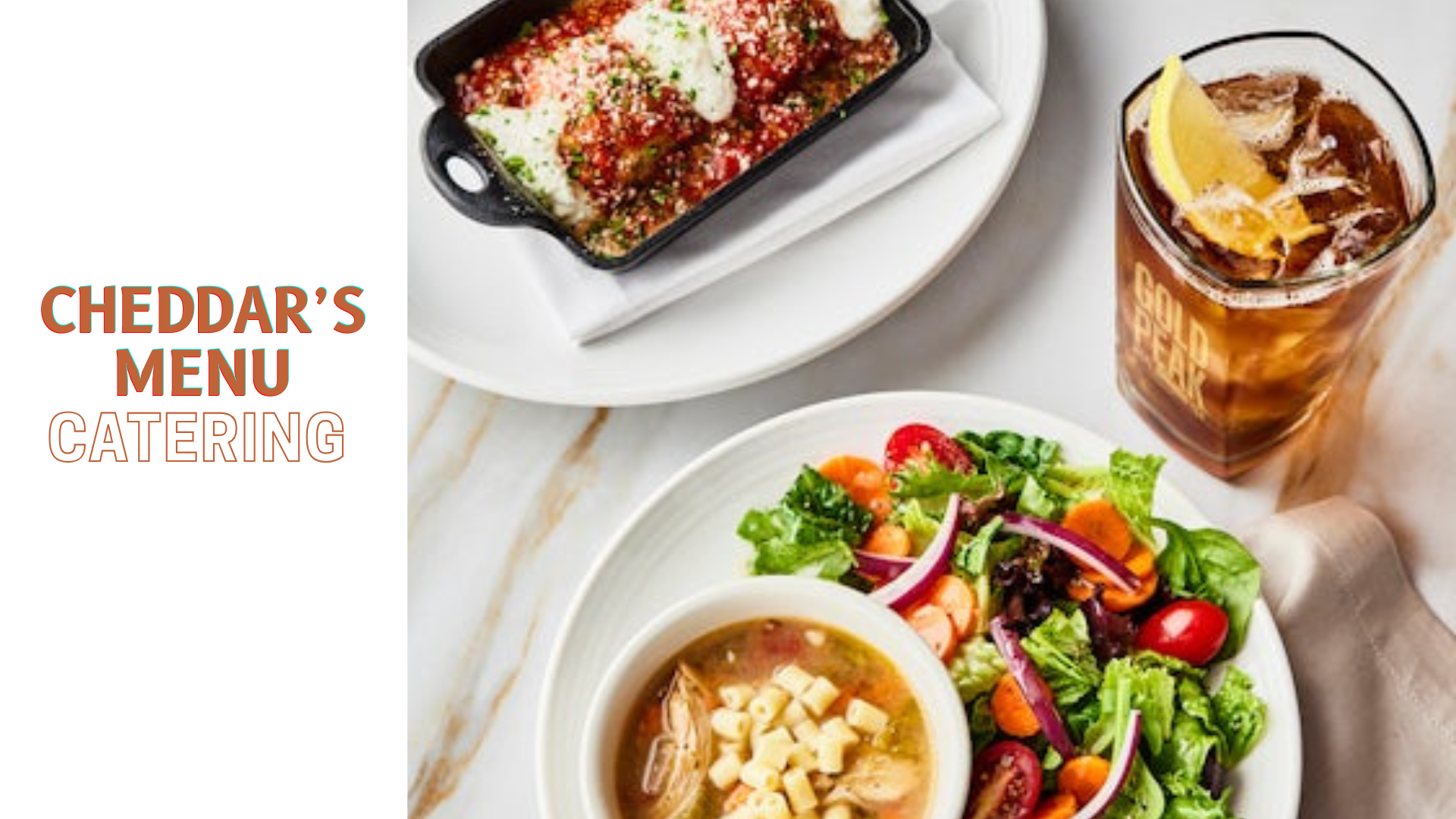 Cheddar Catering Menu