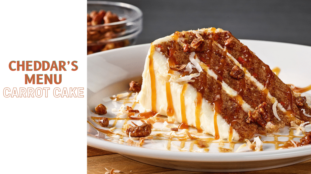Cheddars Carrot Cake