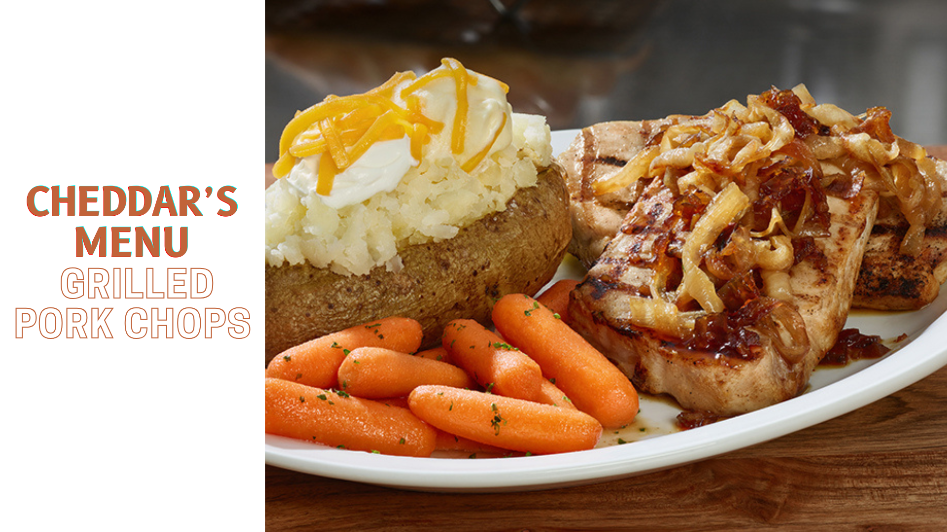 Cheddars Grilled Pork Chops