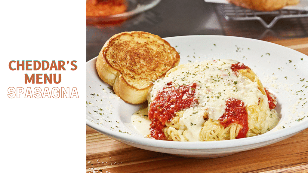Cheddars Spasagna
